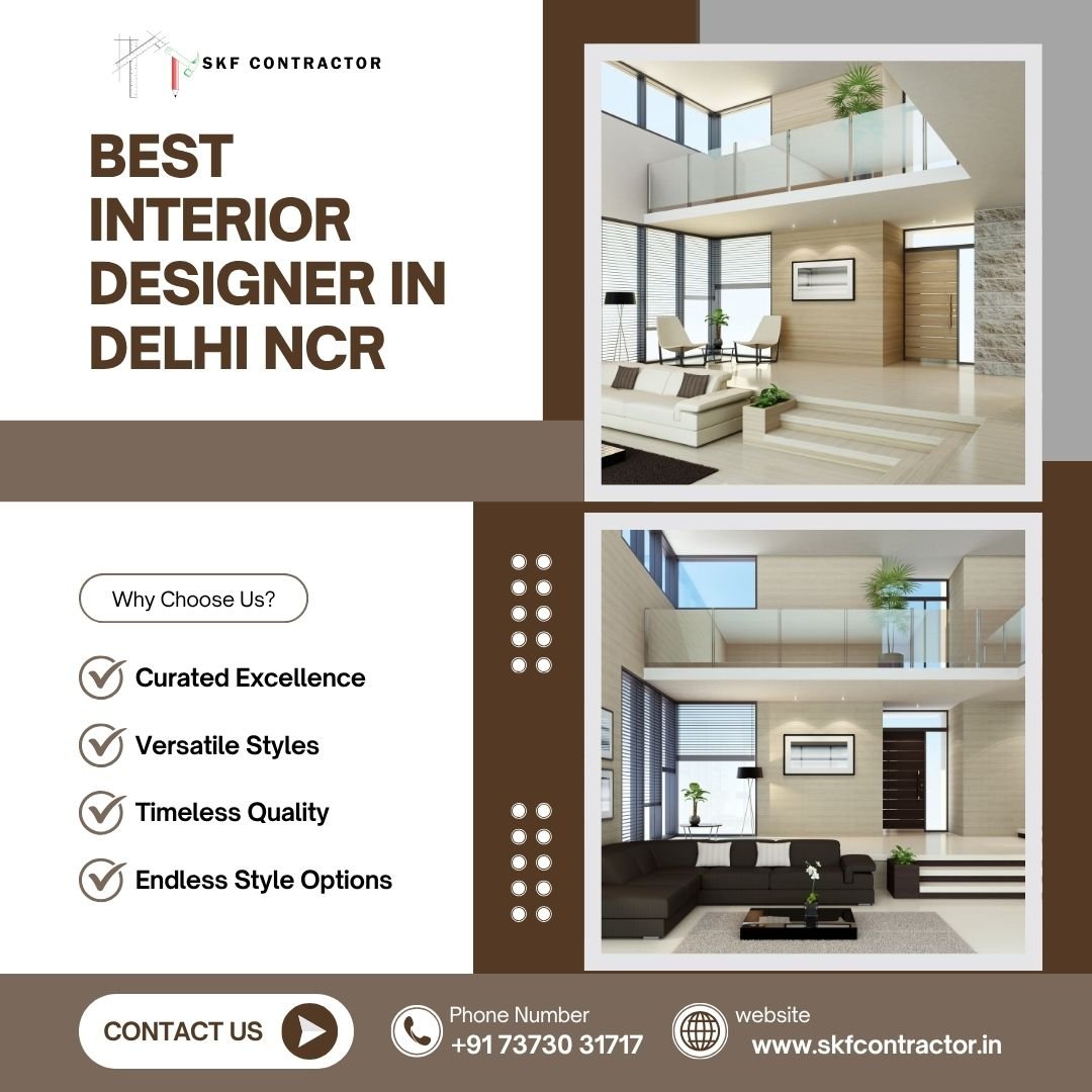 Best Interior Designer In Delhi NCR: Dream Homes Await