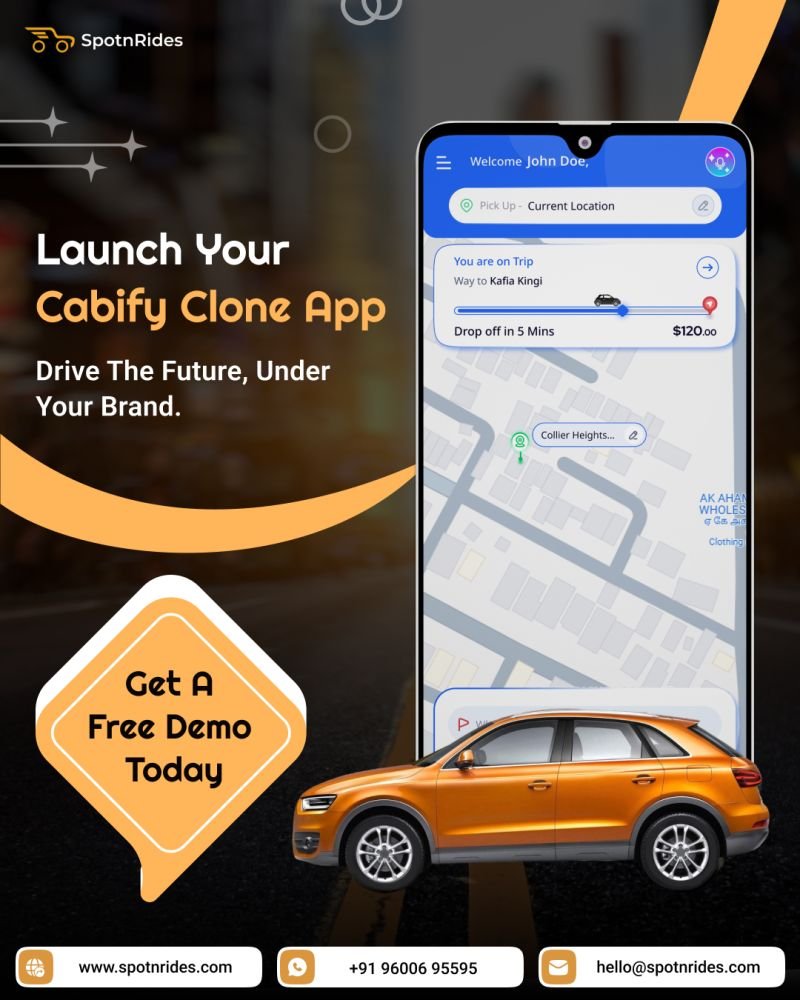 Cabify Clone – Build Mobility Around Reliability & Business Travel