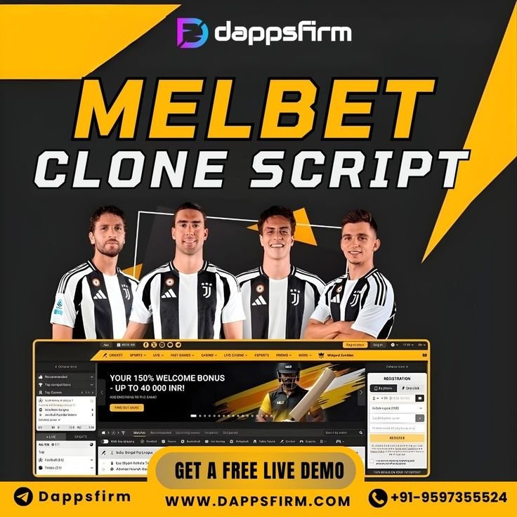 Melbet Clone Software with Live Betting, Casino & Esports Capabilities