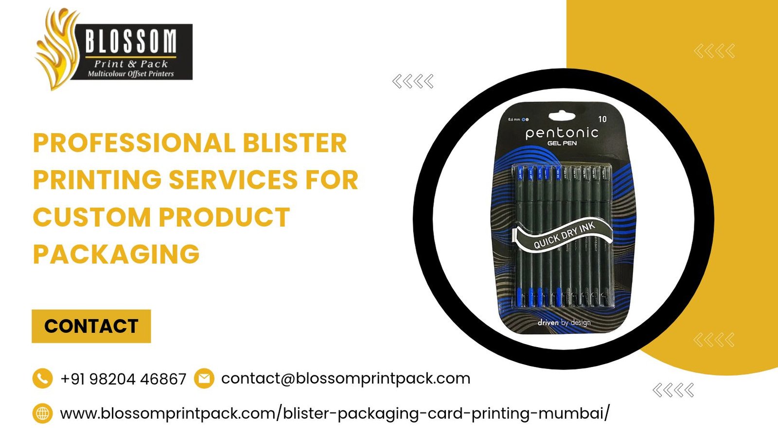 Professional Blister Printing Services for Custom Product Packaging