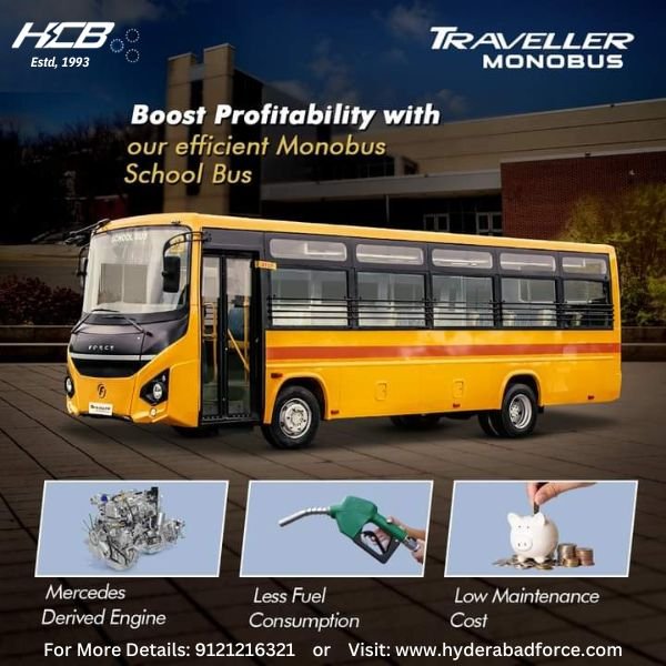 Force Motors – School Buses, Ambulance, Traveller, Toofan, Delivery Vans, Buses