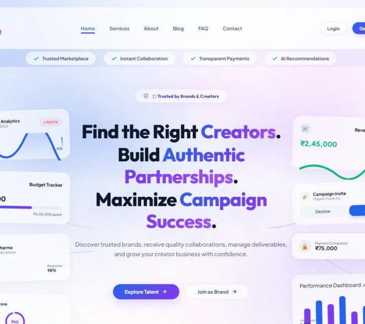 CollabNexus – Leading Influencer Marketing Platform in India.