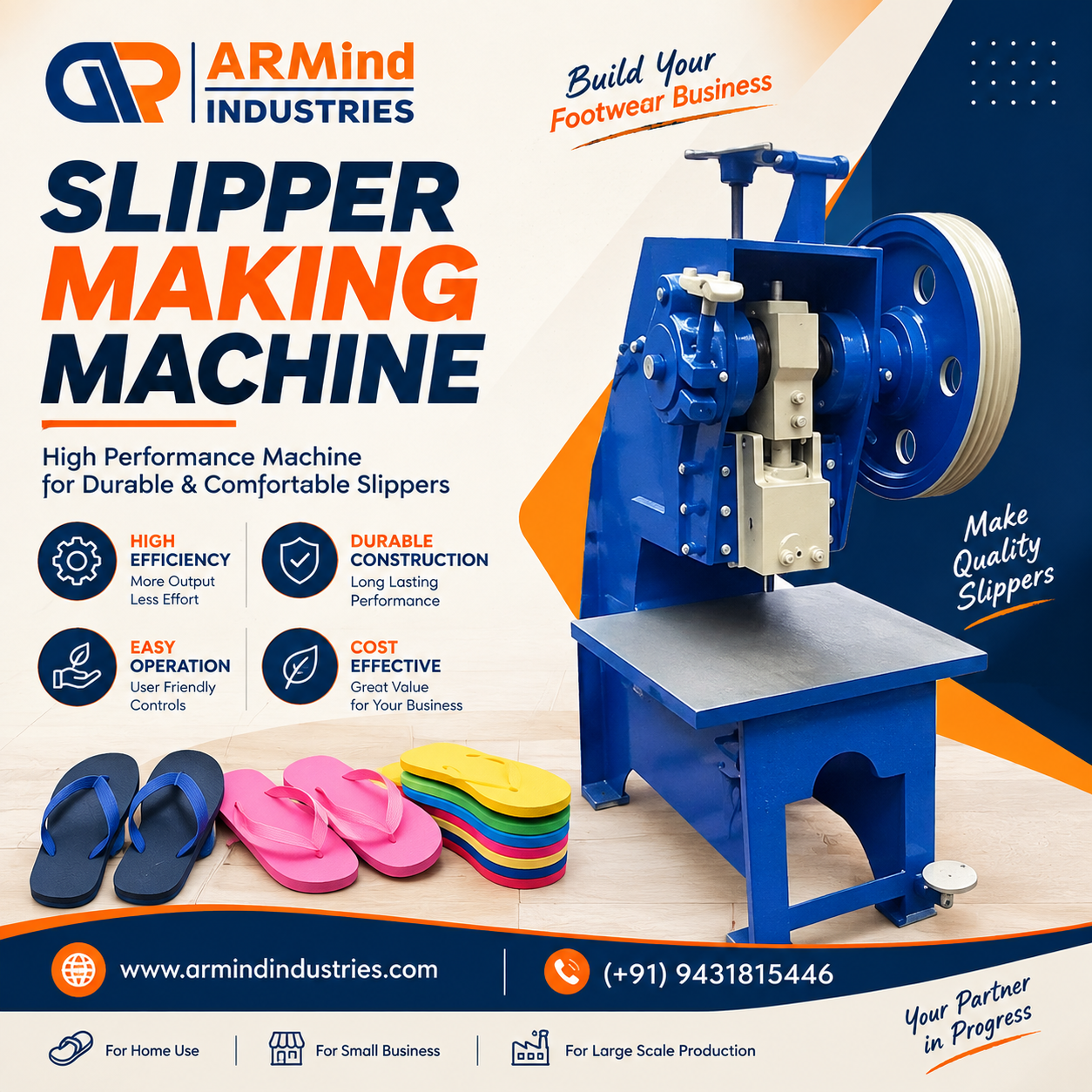 Slipper Making Machine | Chappal Making Machine