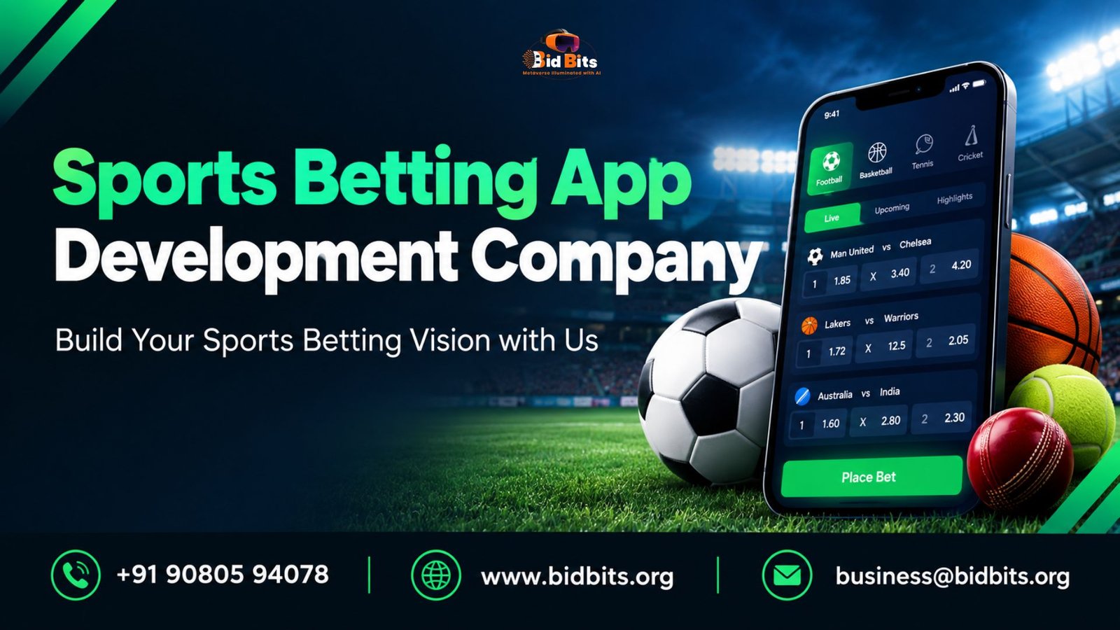 Create a Sports Betting App with Match Statistics