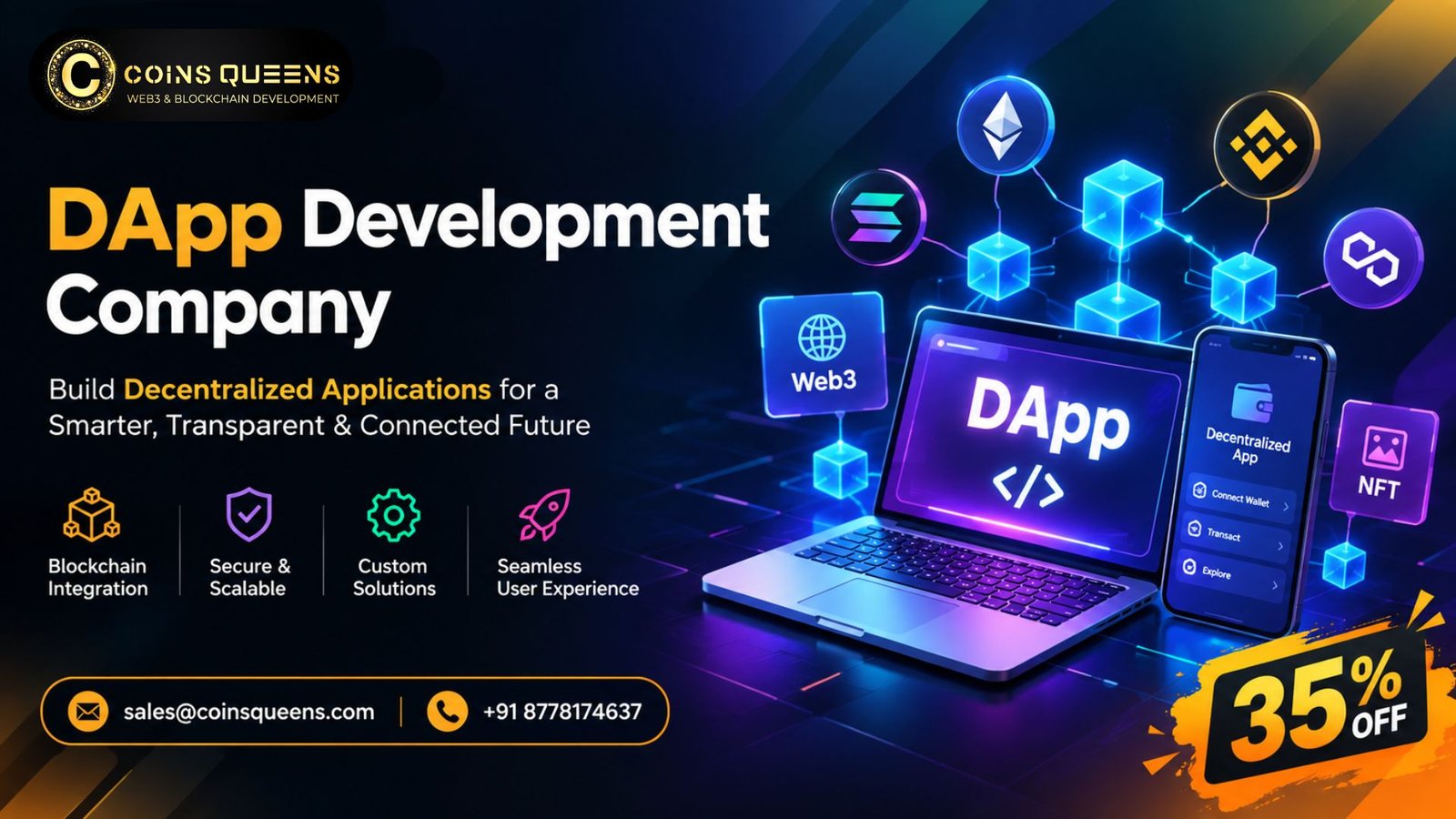 Develop DApp Development Solutions for Modern Businesses