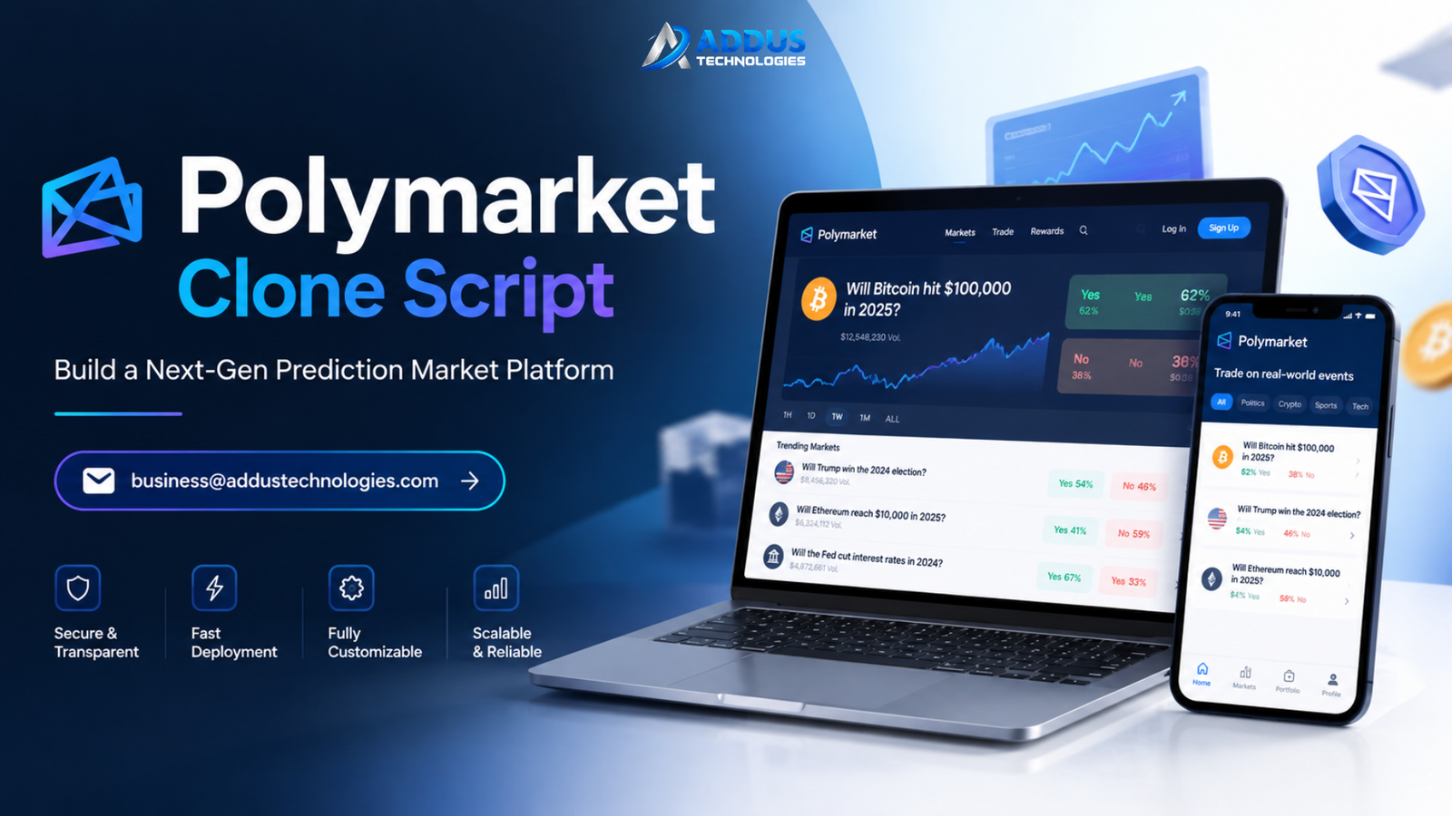 Polymarket Clone Script: Engineering Outcome-Based Market Architecture