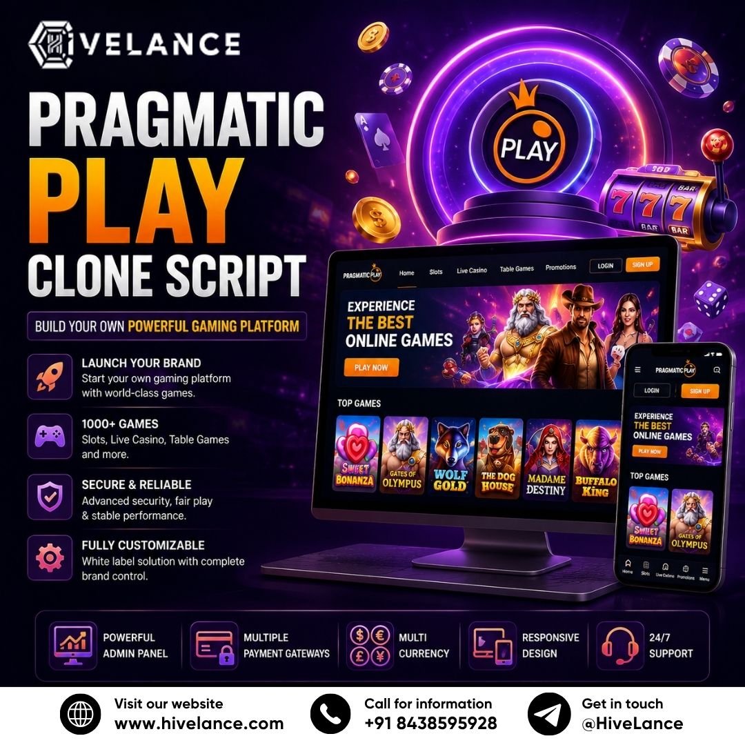 Whitelabel Pragmatic Play Clone Software for Next-Generation Casino Businesses